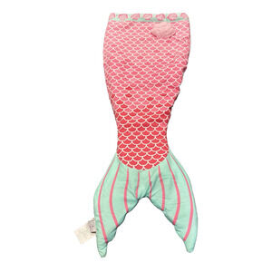 Authentic Kids Mermaid Tail Wearable Blanket Sleeping Bag Cozy Snuggle Princess